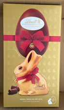 Lindt Milk Chocolate Easter Egg With Gold Bunny 360G + Chocolate + Easter egg