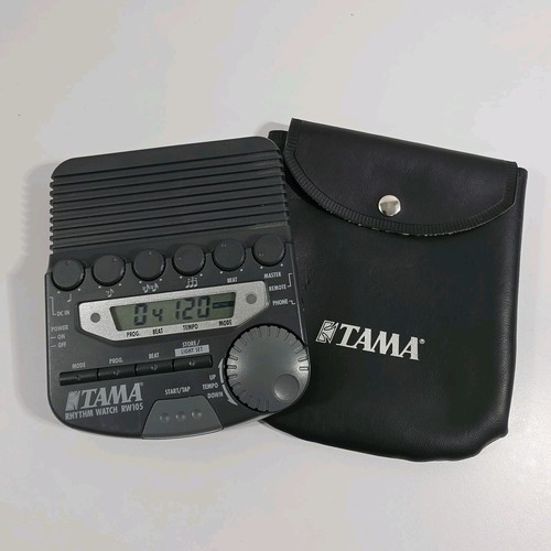 TAMA Rhythm Watch RW105 Digital Metronome Drummer Practice Tool Tempo Controller