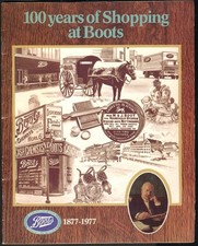 100 Years of Shopping at BOOTS, 1877-1977. Illustrated Pamphlet. Free UK p&p