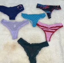 Vintage Lote 6 Pink/victoria Secrets  Mic Pantis #1978