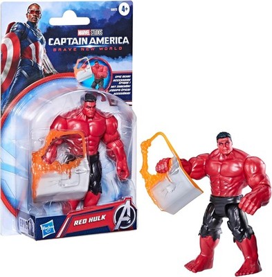 Hasbro Marvel Epic Heroes Series Captain America: Brave New World Red Hulk Neu