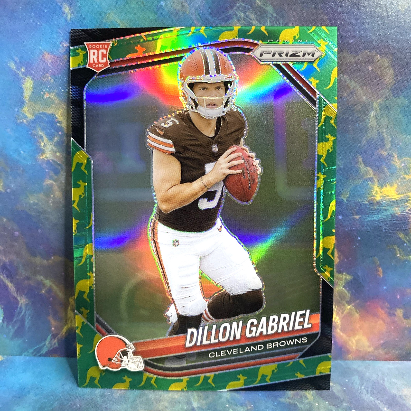 2025 DILLON GABRIEL Prizm Football #372 KANGAROO /61 BROWNS