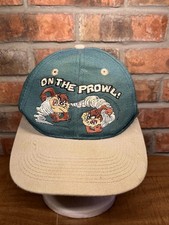 Vintage Tasmanian Devil On The Prowl 1997 Looney Tunes SnapBack Hat