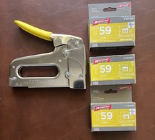 Bundle 3 X 300 Per Box ARROW T59 STAPLES 591189 Open Box pre-owned T59 STAPLER