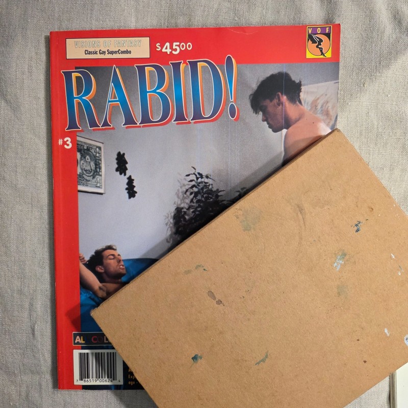 R A B I D ! #3 - Visions of Fantasy - Classic Gay SuperCombo - Gay Men being Gay