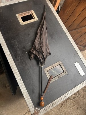 Original Vintage Push Up Metallgestell Regenschirm Ersatzteile/Reparaturen