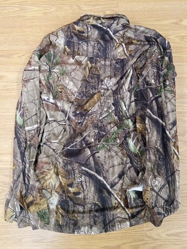 Mens Rocky Realtree AP Camo Scent IQ Atomic LS ButtonUp Shirt Size 3XL - Picture 2 of 6