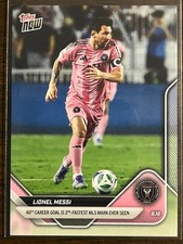 2025 Topps Now MLS #76 Lionel Messi Inter Miami CF