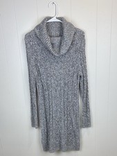 New With Tags Loft Large Petite Cowl Neck Sweater Dress Preppy