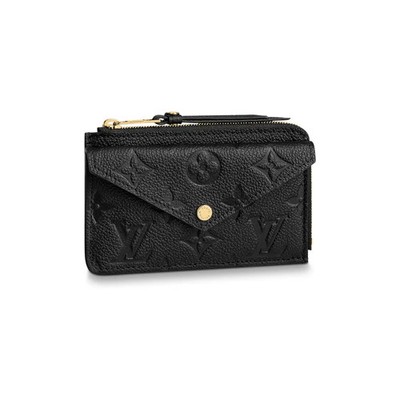 LOUIS VUITTON Pattern Embossed Button Close  Pickup Bag for Women 5x1x3.7 in