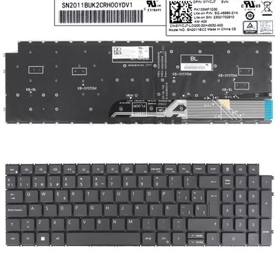 Hintergrundbeleuchtete Tastatur Für Dell Latitude 3520 Vostro 3510 3520 5510