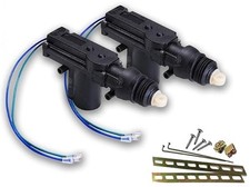 Universal Car Power Door Lock Actuators- Premium Quality Auto 12V Power 2 Pack
