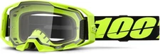 100% ARMATIC Goggle - Clear Lens (Yellow/Black/Clear) 50059-00004