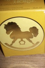 Vintage Avon ROCKING HORSE Moonwind .75 FL oz...