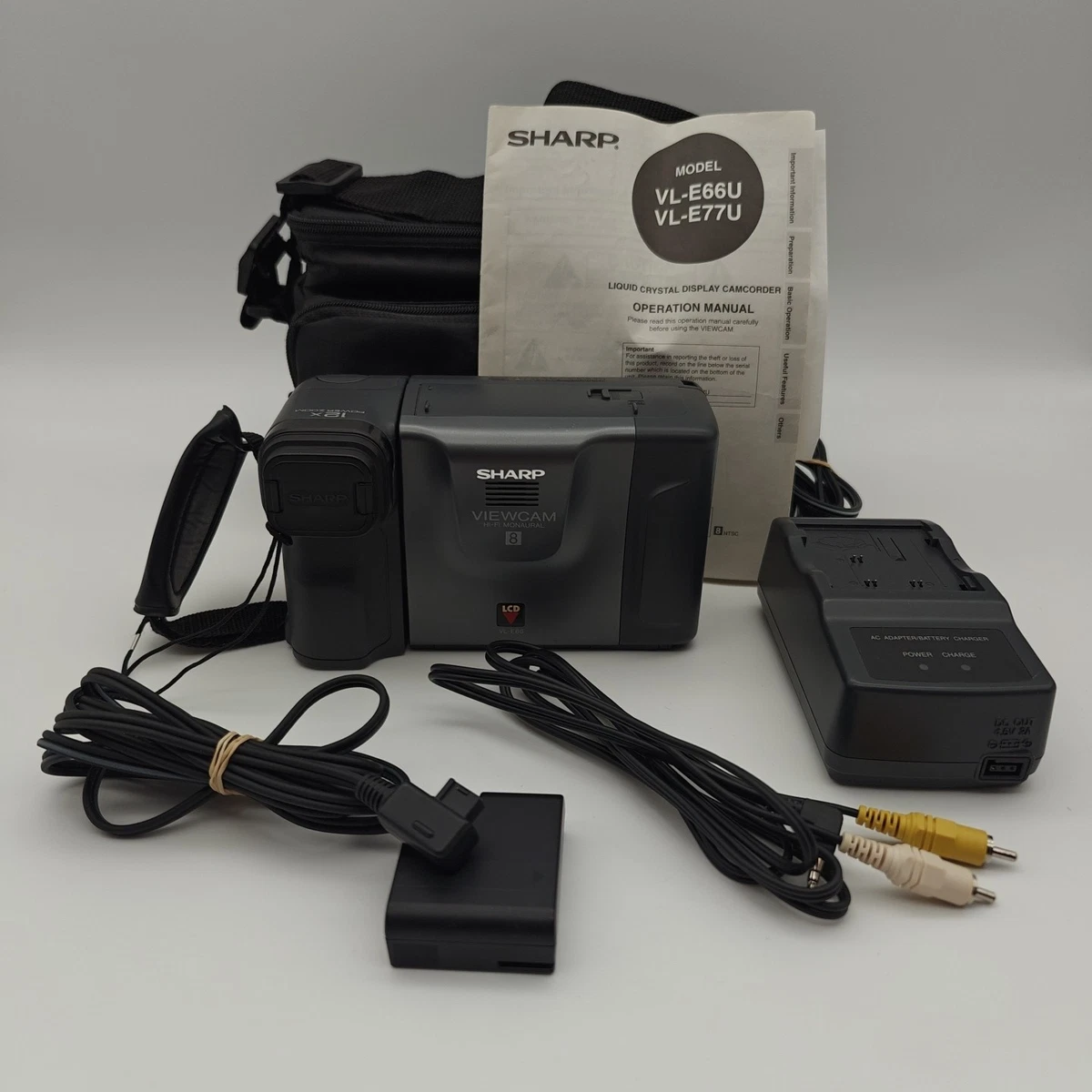 Sharp Viewcam Video 8 Camcorders with LCD Screen for sale | eBay