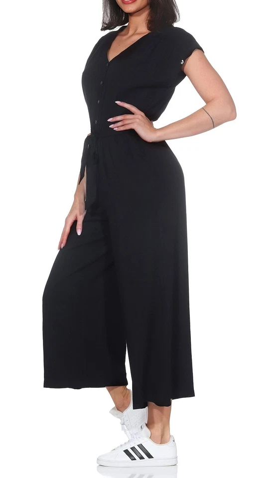 Ragwear Damen Jumpsuit Overall Einteiler Hosenanzug Freizeit lange Hose Glina - Bild 3 von 4