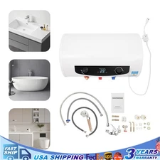 Electric Instant Hot Water Heater Tank Storage Bathroom Shower  30-75℃ 110V