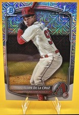 2025 Bowman Chrome Mega Box Elian De La Cruz #BCP-249 Mojo Refractor 1st