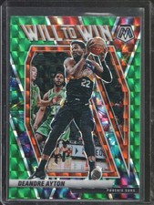 2020-21 Panini Mosaic - DEANDRE AYTON #16 Will to Win Green Mosaic Prizm - Suns