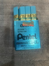 Pentel Mechanical Pencil Refill Leads Hi-Polymer Ultra Fine .7mm HB