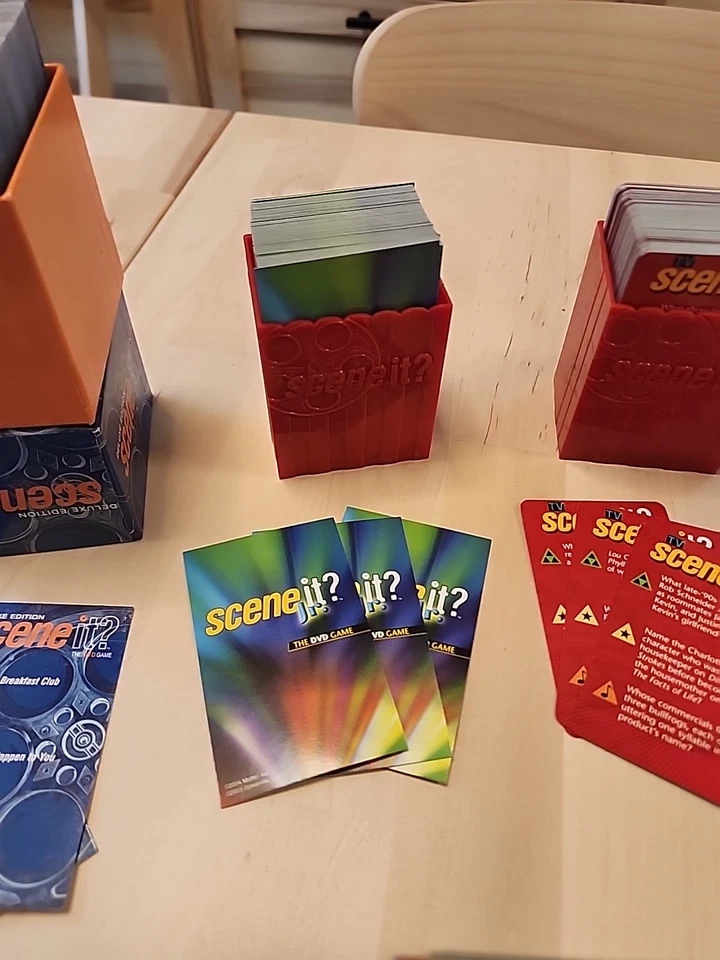 Assorted Lot Of Scene It? Trivia Cards - 007, Comedy, Nick, TV, Simpsons, & More - Image 3 of 4