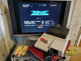 ZANAC FAMICOM DISK SYSTEM FDS Gamedisk tested-d0918-