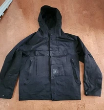 C.P. Company 7 pocket AAC David TC Black metropolis jacket hoodie M coat CP