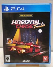 HORIZON CHASE TURBO - PLAYSTATION 4 - PS4 Special Edition USA Case & Disc Tested