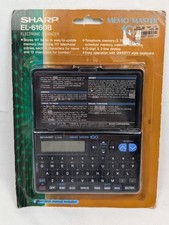 Vintage Sharp EL-6160B Memo Master 100 Electronic Organizer NOS Sealed Package