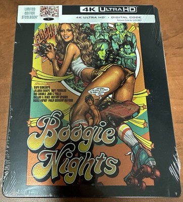 BOOGIE NIGHTS (4K UHD + DIGITAL) Steelbook, New/Sealed