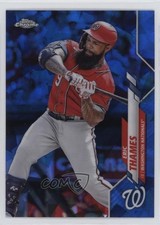 2020 Topps Chrome Update Sapphire Edition Eric Thames #U-107 11qz