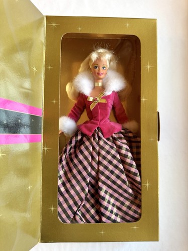 BNIB 1996 Winter Rhapsody Barbie Avon Special Edition NEVER OPENED #16353 - Picture 3 of 10