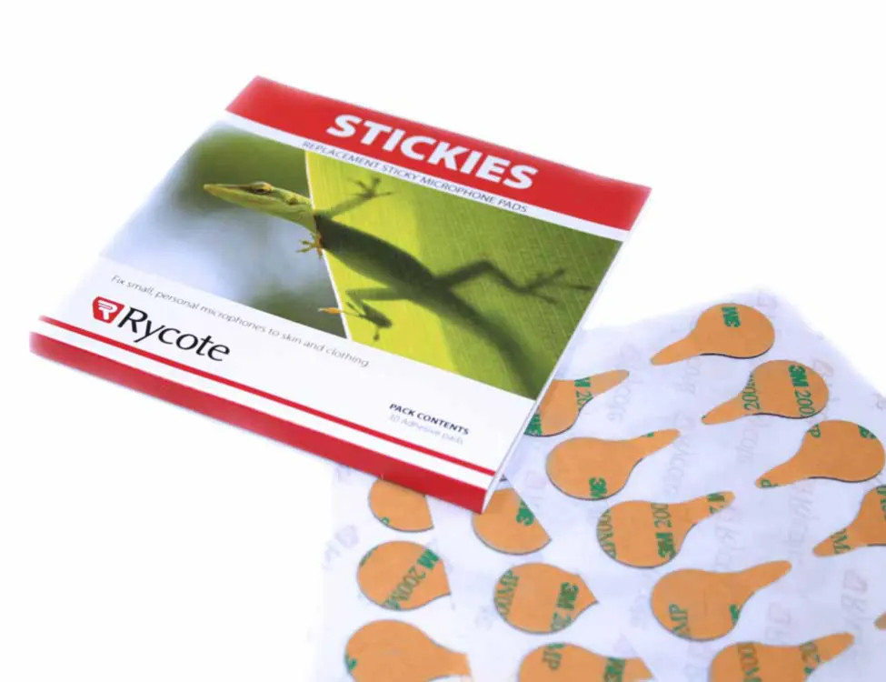 Rycote Stickies (x 30 pieces)|Rycote