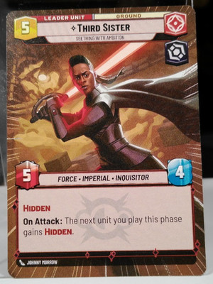 Third Sister (Hyperspace) - 274 - Legends of the Force - Star Wars Unlimited