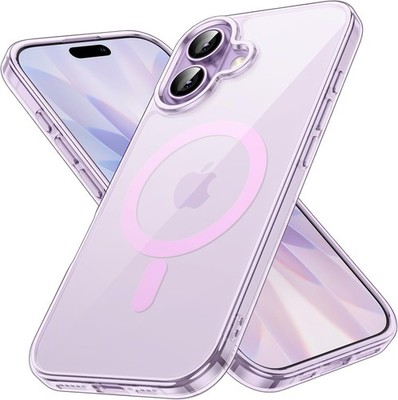 JETech Magnetische Hülle für iPhone 17, 6,3 Zoll, Kompatibel mit MagSafe Violett