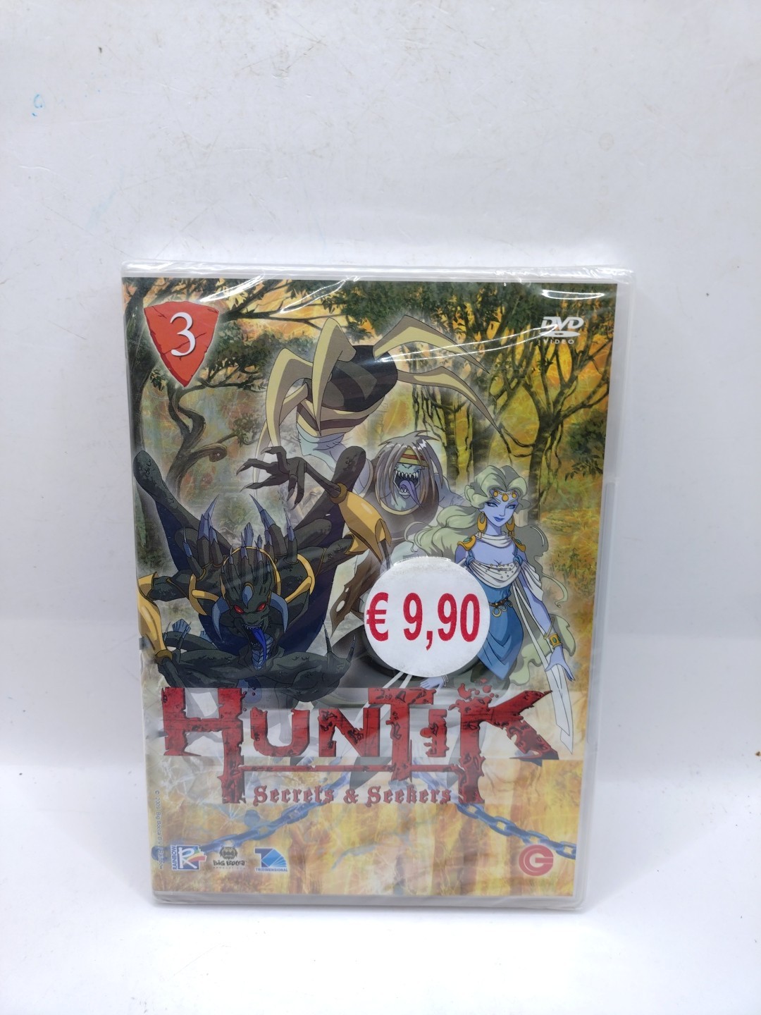 Huntik - Secrets & Seekers DVD Brand New Sealed - Italian Release - Region 2