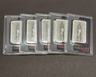 Valcambi Skyline 1 Oz Silver .999 LOT OF 5 Consecutive Low Serial #