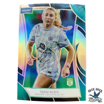 #ad 2025 Parkside Pacific NWSL #86 Sarah Weber Racing Louisville Rookie $2.99