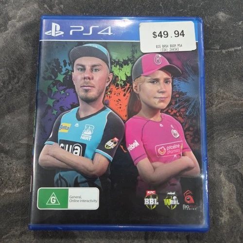 Big Bash Boom - Sony Playstation 4 / PS4 Game