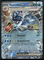 Gyarados ex 045/198 Scarlet & Violet Base Set Double Rare Holo