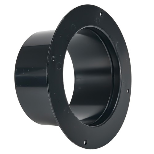 4/5/6 ABS Straight Pipe Flange Ventilation Ducting ,Exhaust Pipe Connector New - Picture 11 of 36