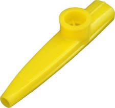 Atlas YELLOW KAZOO. The easiest musical instrument to play, just hum into it