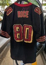 Jerry Rice San Francisco 49ers  reversible Jersey  #80 Free Shipping