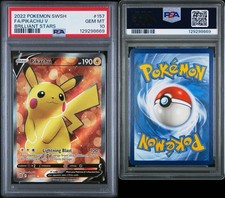 Pikachu V 157/172 Swsh09: Brilliant Stars for sale | eBay