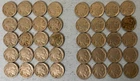 US Buffalo Nickels - Roll of 40 with Partial Dates - Weak But Readable #5