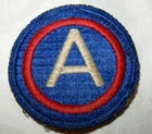 WW2 US THIRD 3rd ARMY USA MILITARY PATCH BADGE GENUINE UNITED STATES WORLD WAR