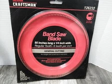 VTG. Sears Craftsman 80” Band Saw Blade 9-26232 / 26232 ( N.O.S) USA