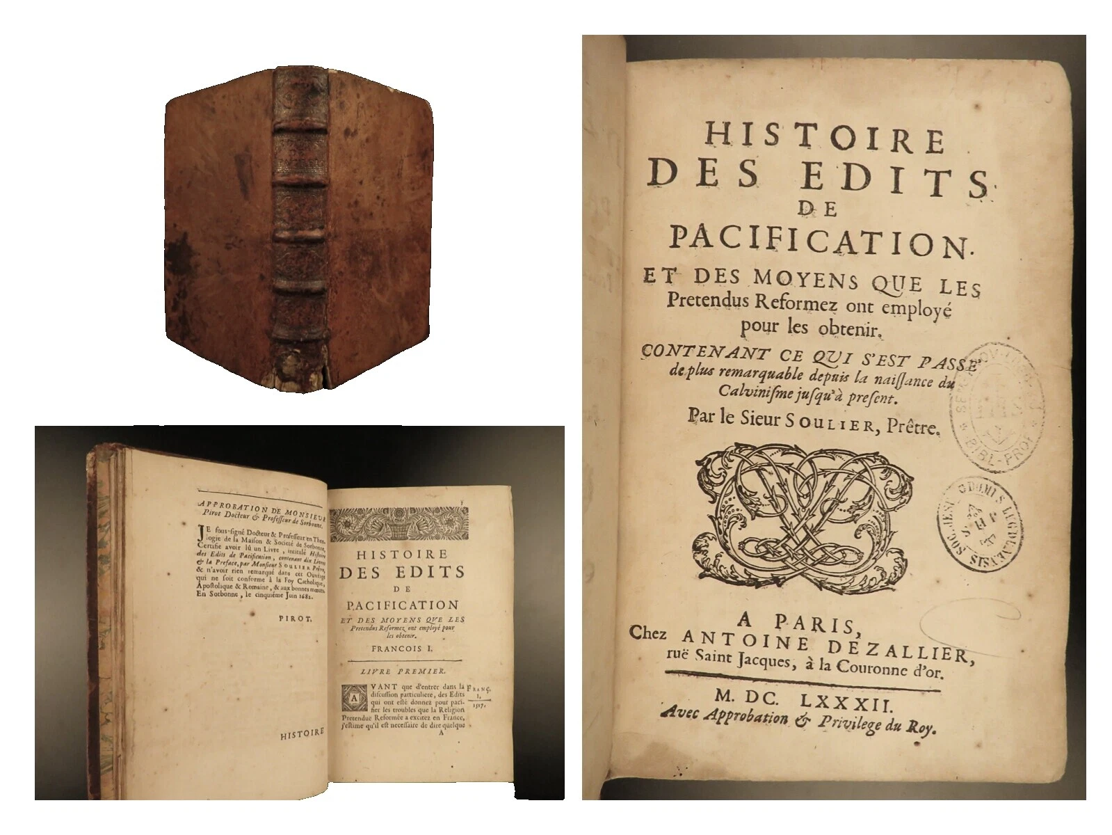 1st Edition Religion & Spirituality Antiquarian & Collectible Books in French