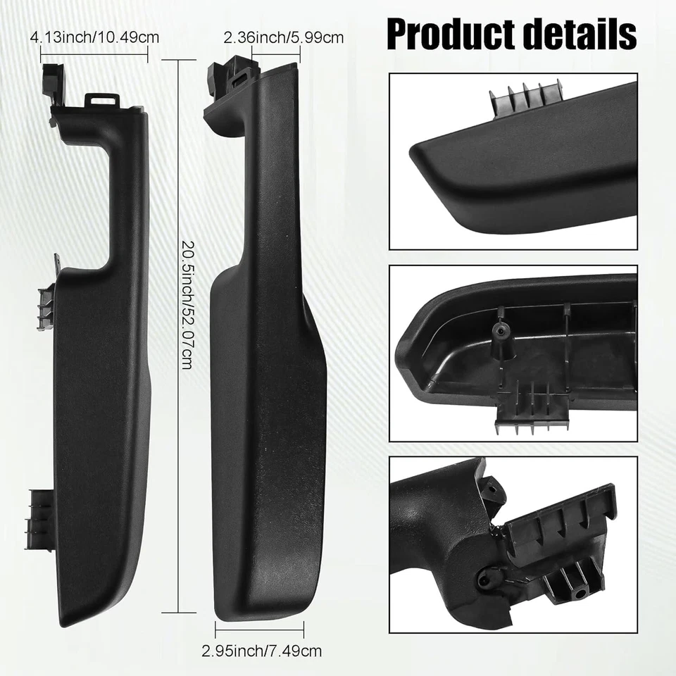 Front Left+Right Door Armrest Handle For GMC Yukon Chevy Suburban/Tahoe 1999-06 - Image 2 of 4