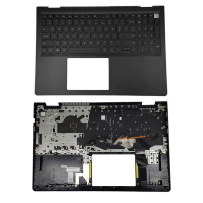 For Dell Vostro 3510 3515 3520 3525 Palmrest Backlit Keyboard 088YX6 N184 Black